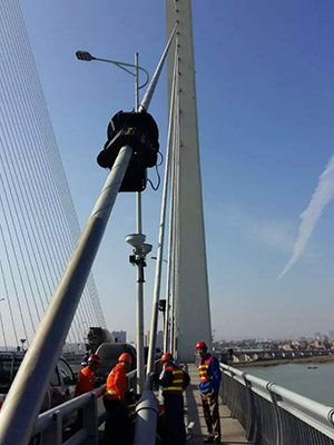 广州珠江黄埔大桥检测案例